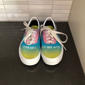 Vans kids “How Are You Feeling” lace up sneakers